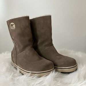 SOREL Glacey Grey snow boots wmns 7